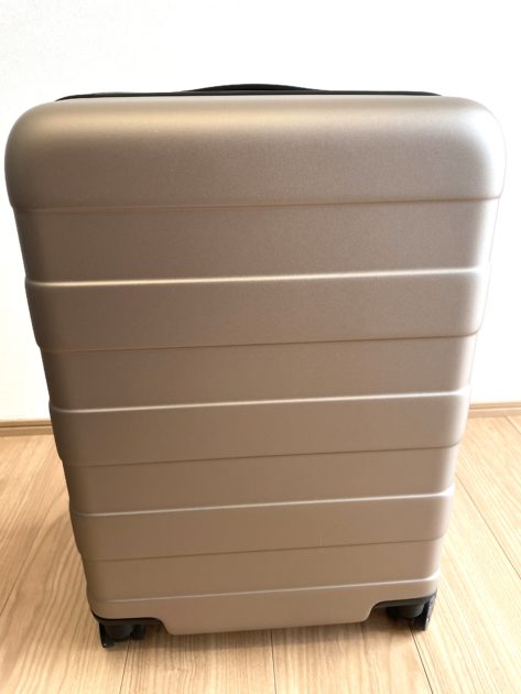 【美品】無印 スーツケース ベージュ 62L 2021年2月まで保証期間有り